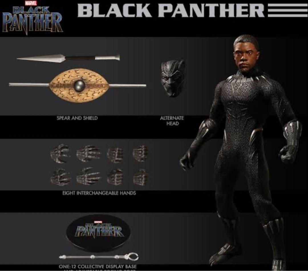 mezco メズコ　ワン12コレクティブ　ブラックパンサー　one12