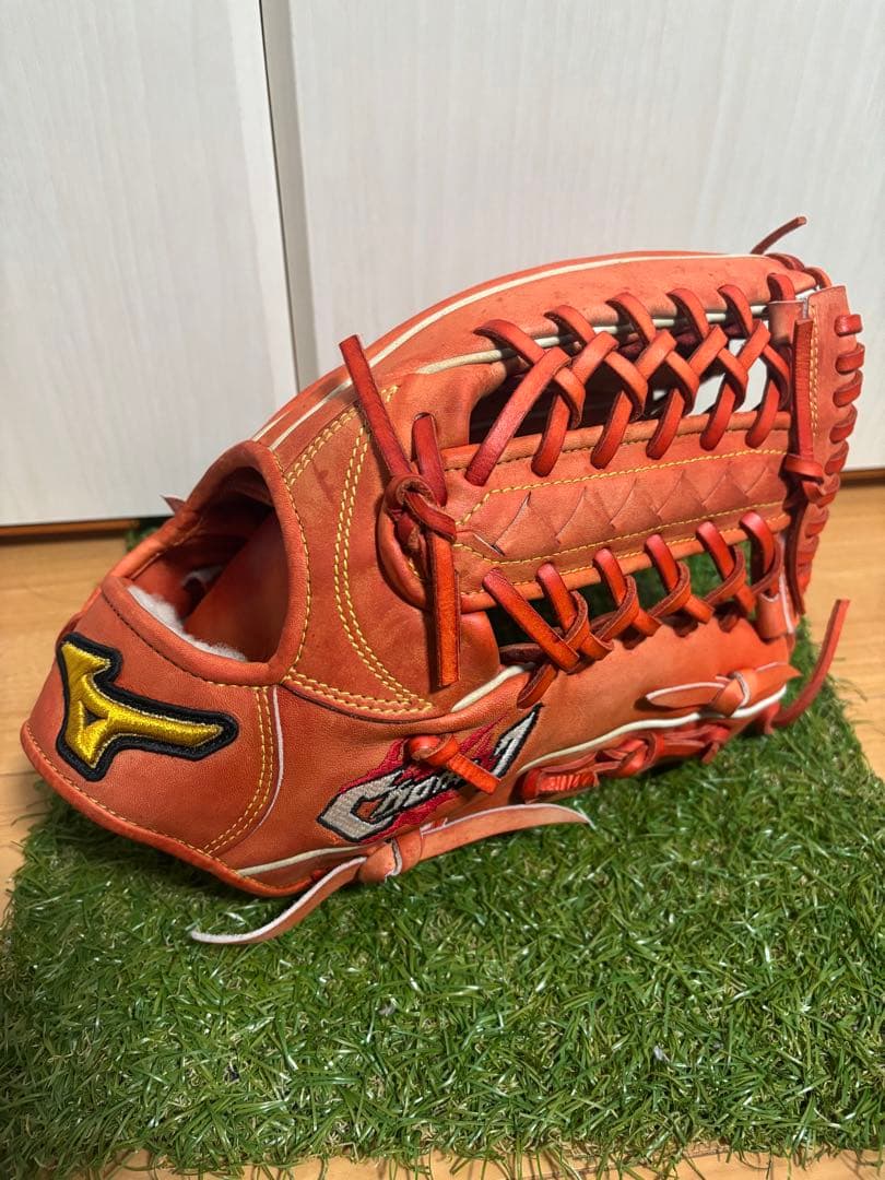 プロ支給品　実使用　長野久義　巨人　ミズノプロ 外野手　硬式用　ミズノ