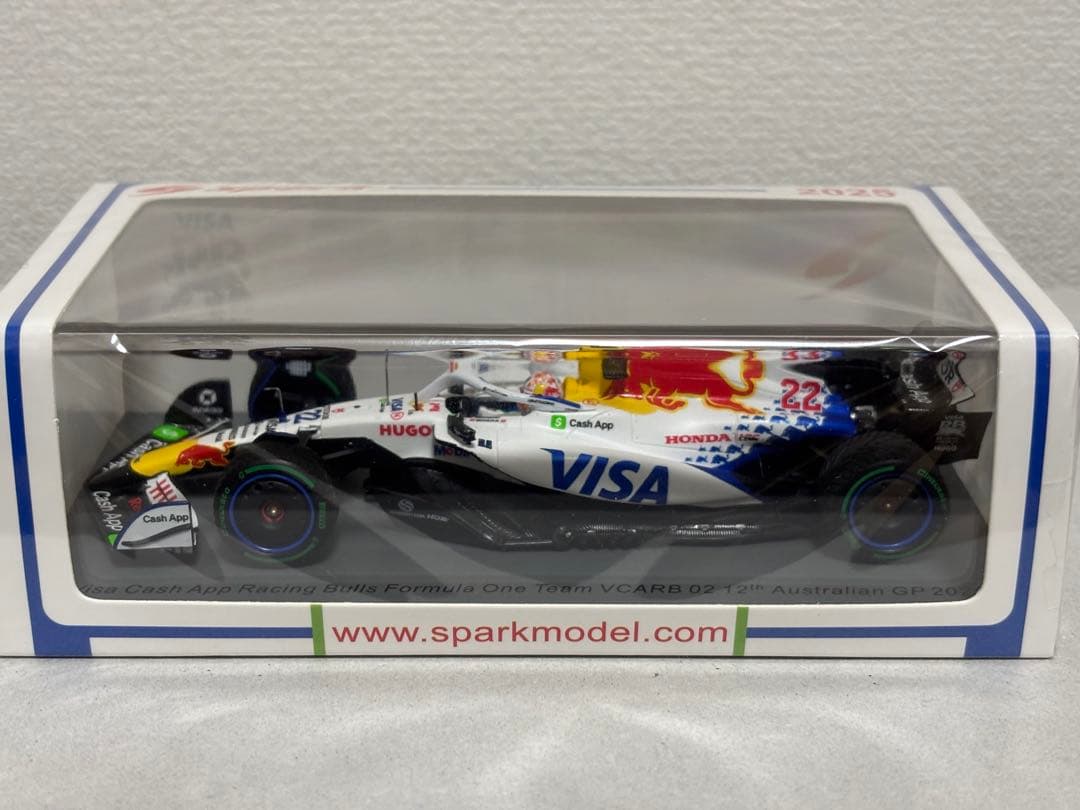 スパーク製1/43 VCARB02オーストラリアGP角田裕毅