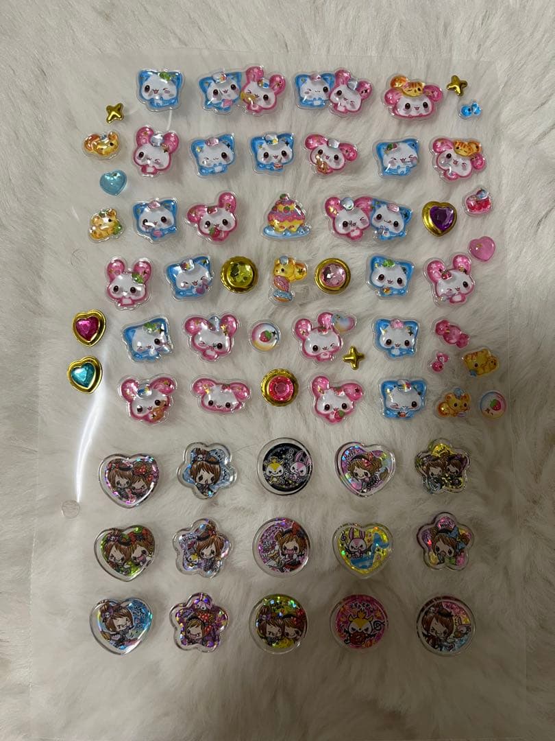 シール帳　ぷくぷくシール