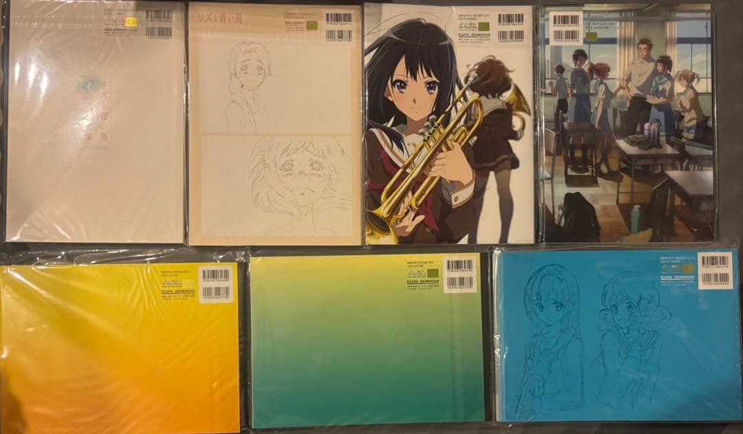 「響け!ユーフォニアム」 「リズと青い鳥」7点セット