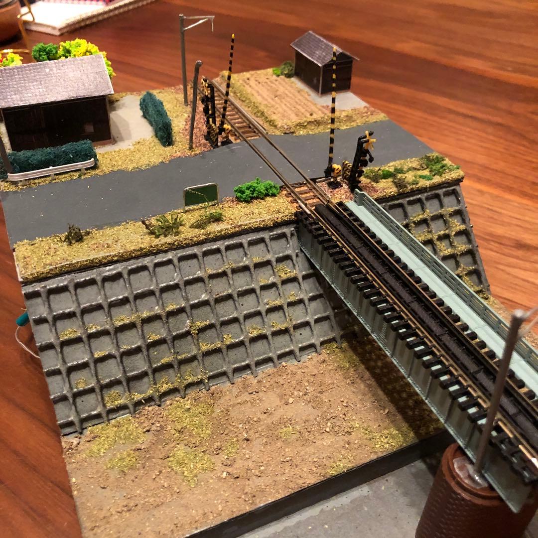 Nゲージ鉄道模型 ミニチュア風景セット