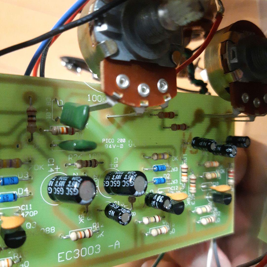 BIG MUFF リイシュー初期型 EC3003-A基板！