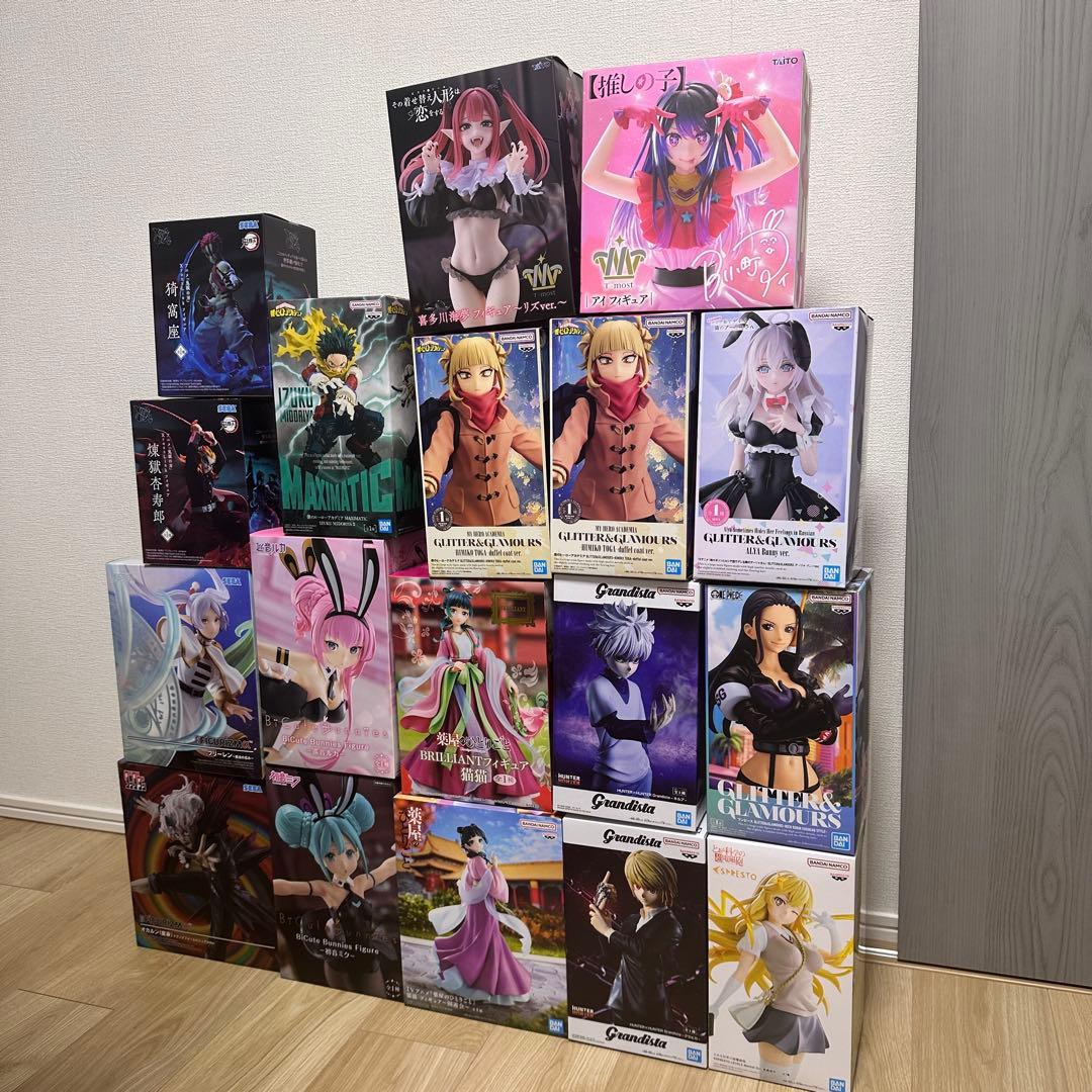 【未開封】最新含む プライズフィギュア 18体 まとめ売り
