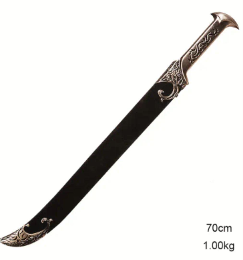 【ハロウィン特価】金属製 模造刀 西洋剣 エルフソード ステンレス