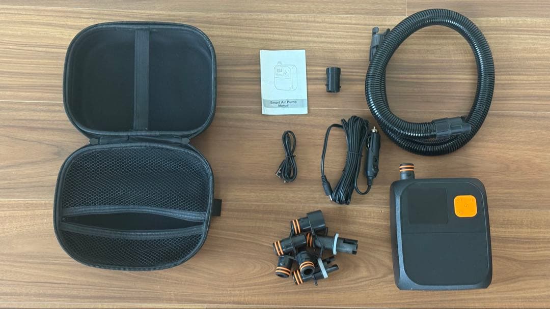 Heimplanet ポータブル電動空気ポンプ 収納ケース付き SUP