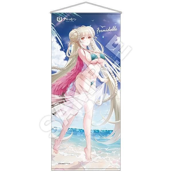 アズールレーン 描き下ろし BIGタペストリー フォーミダブル 水着ver.