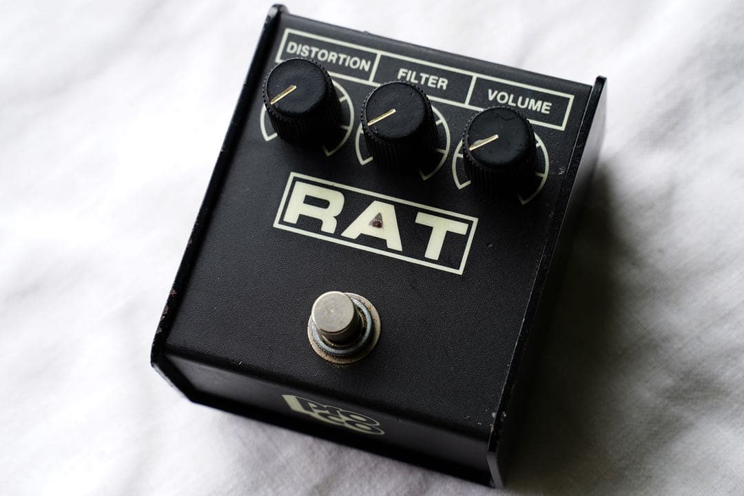 最初期 銀ネジ リベット付き 89年製 Proco RAT2