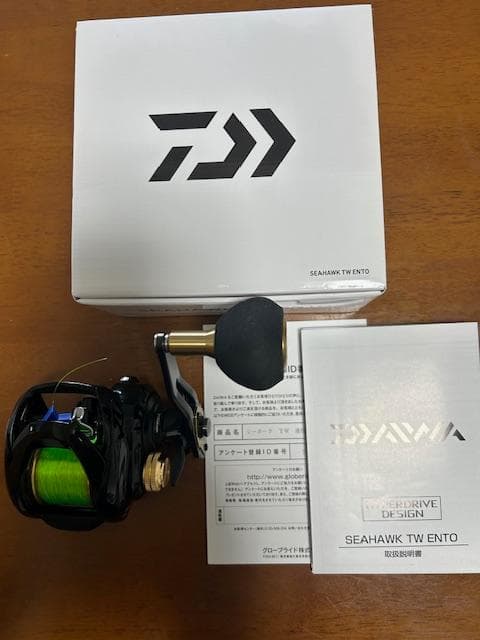 シ*ン様 ダイワ SEAHawk TW ENTO リール
