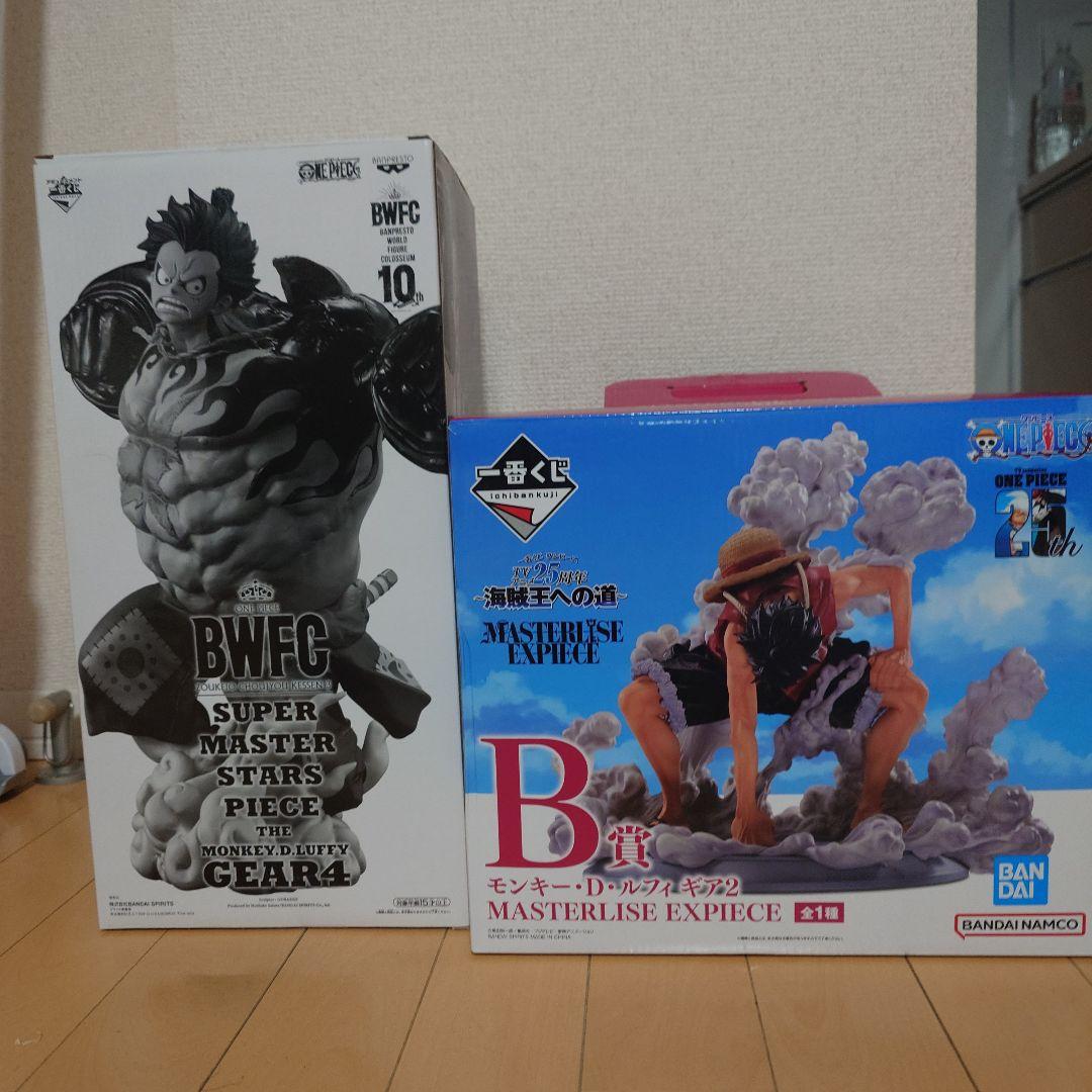 SMSP ギア4バウンドマン D賞 +海賊王への道 ルフィ ギア2 一番くじ
