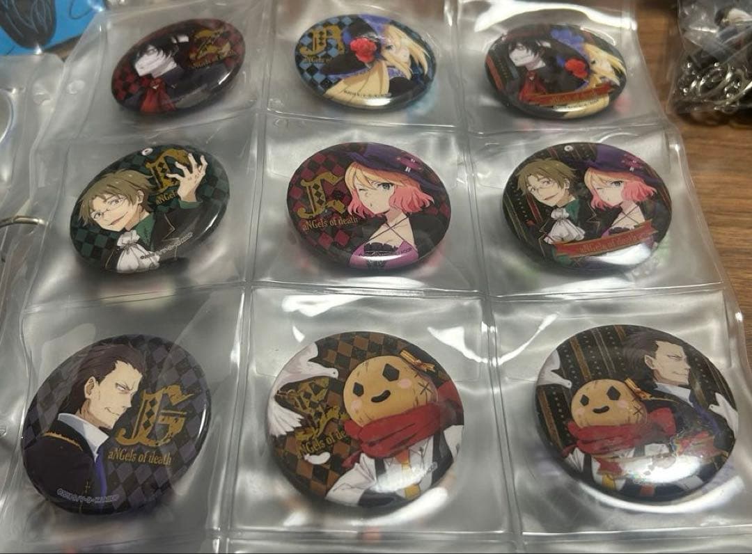 殺戮の天使 AGF2018イベント限定 缶バッジセット全種類