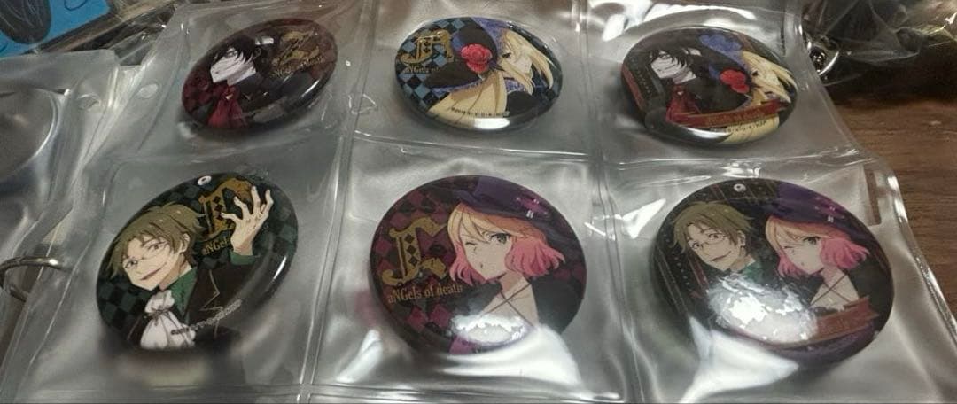 殺戮の天使 AGF2018イベント限定 缶バッジセット全種類