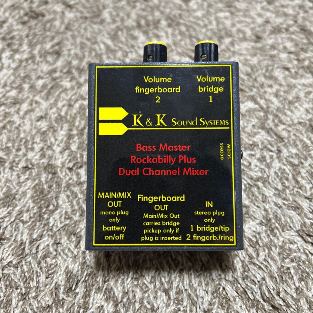 K&K ベースマスター Dual Channel Rockabilly Plus