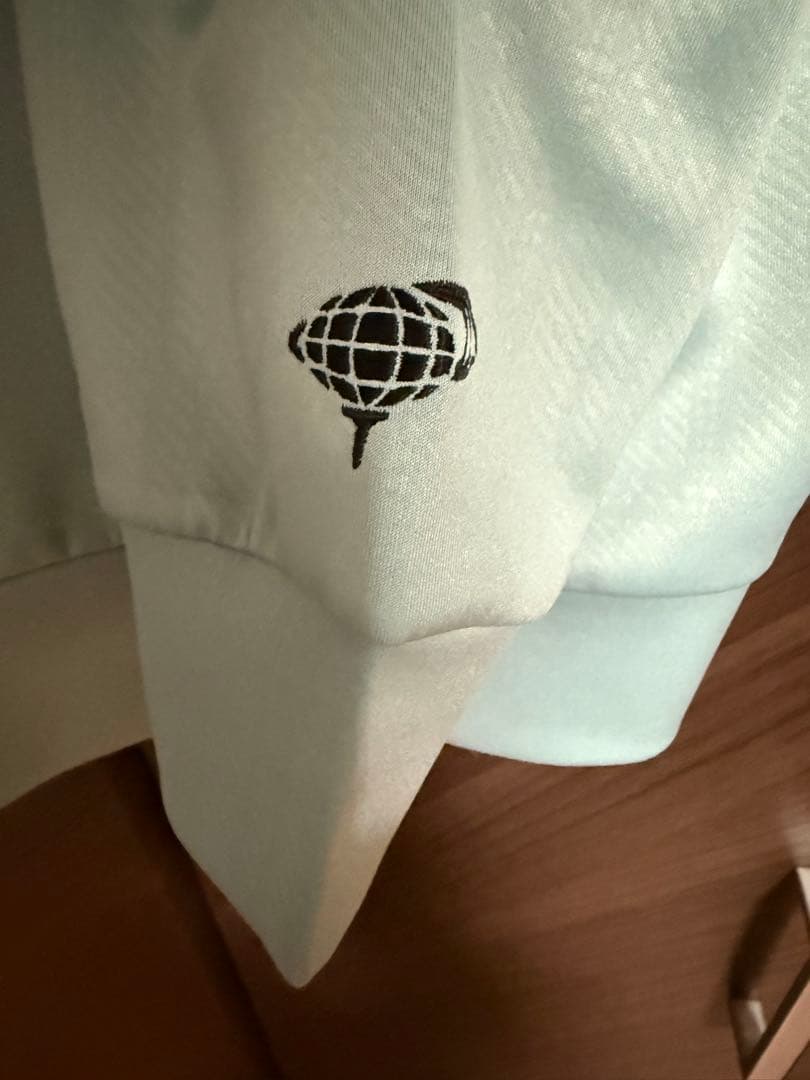 【美品】BEAMS GOLF プルオーバーパーカー　サイズXL サックスブルー