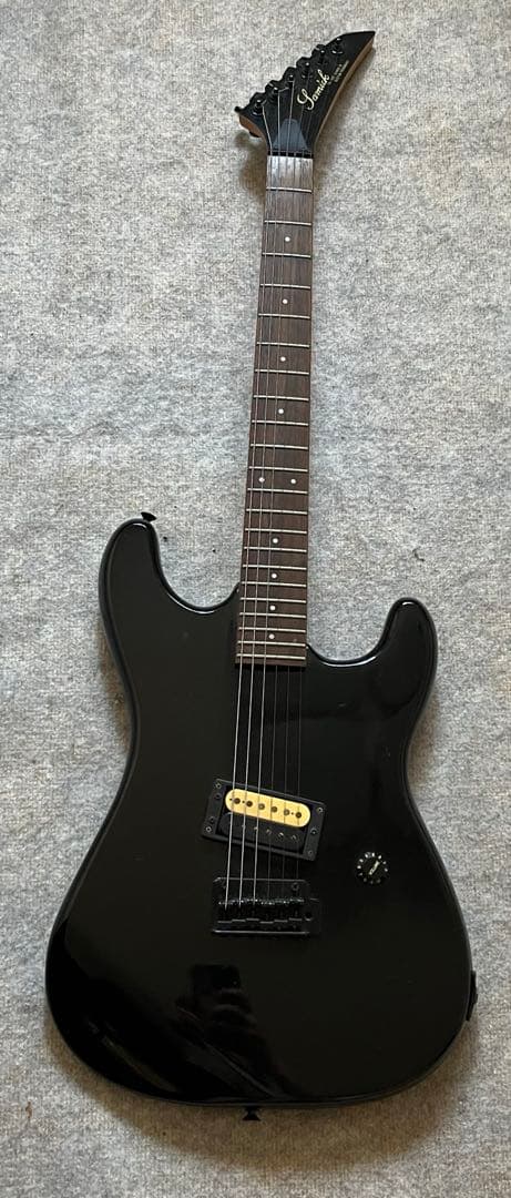 Samick エレキギター ブラック　ジャンク　SK-B ソフトケース付き