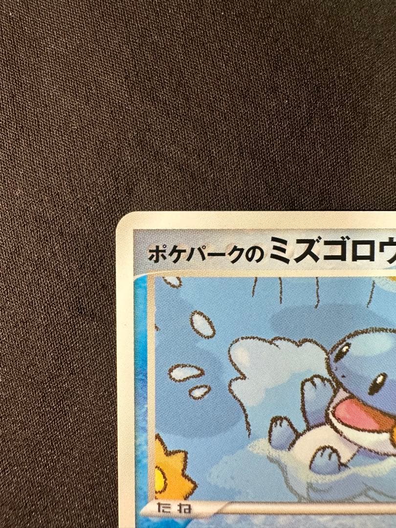 美品　ポケパークのミズゴロウ ポケパークプレミアムファイル 003/009