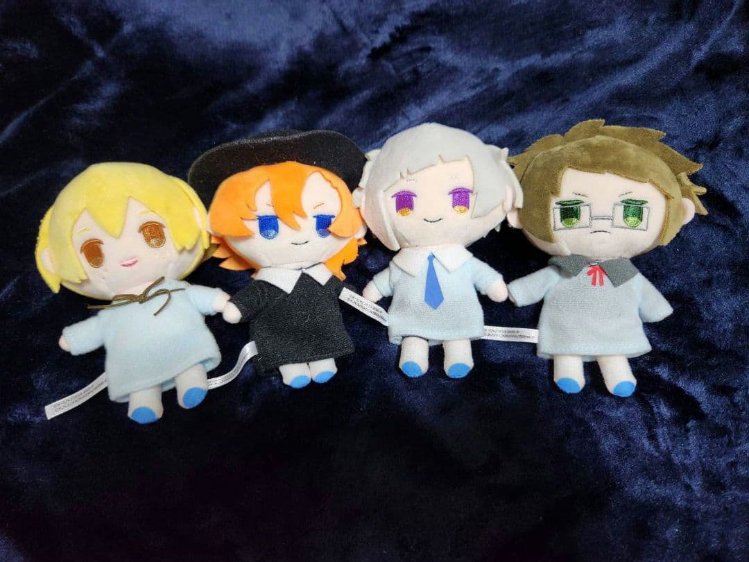 文豪ストレイドッグス　ぷちふわぬいぐるみ　幼稚園　セット
