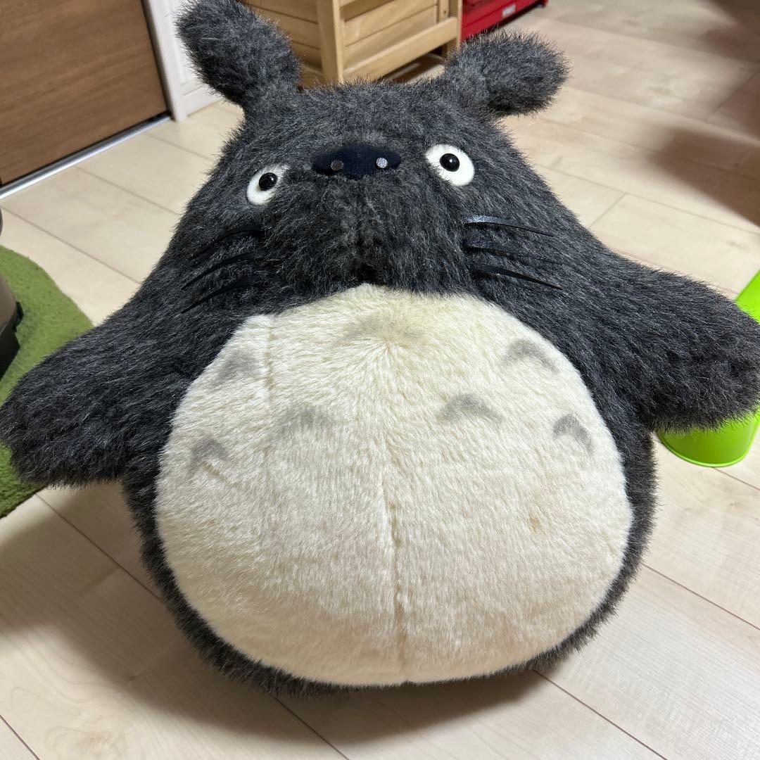 トトロ ぬいぐるみ 大きめ グレー