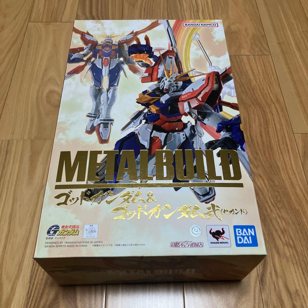 【検品】2次L BUILD ゴッドガンダム＆ゴッドガンダム弐（セカンド）
