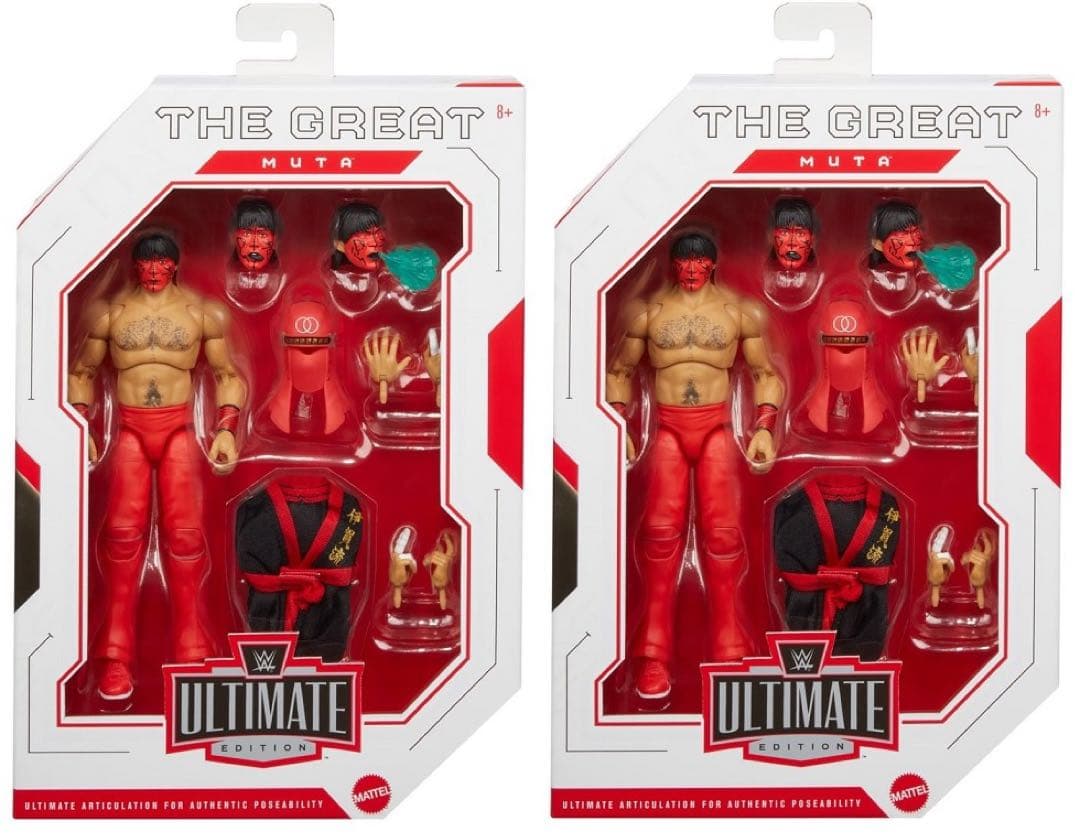 WWE　アルティメット・エディション　グレート・ムタ　2個