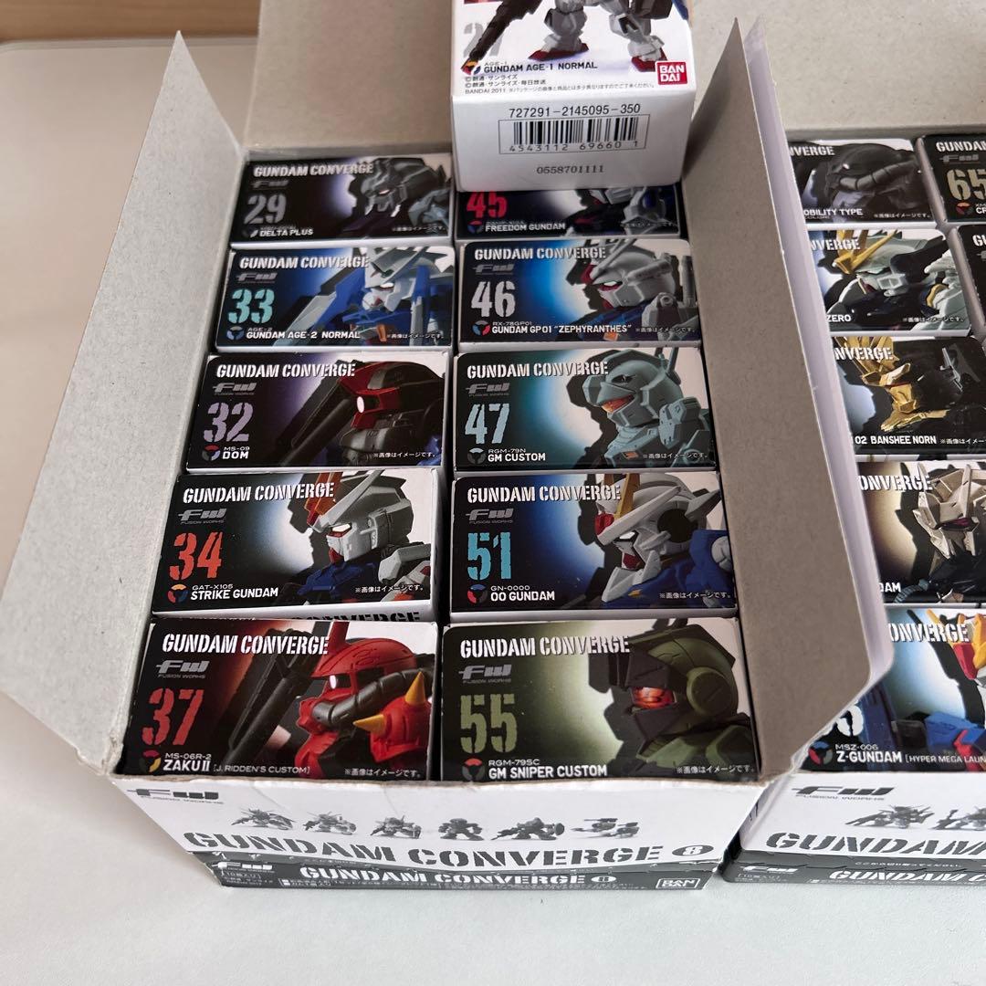 バンダイ　GUNDAM CONVERGE 21個セット