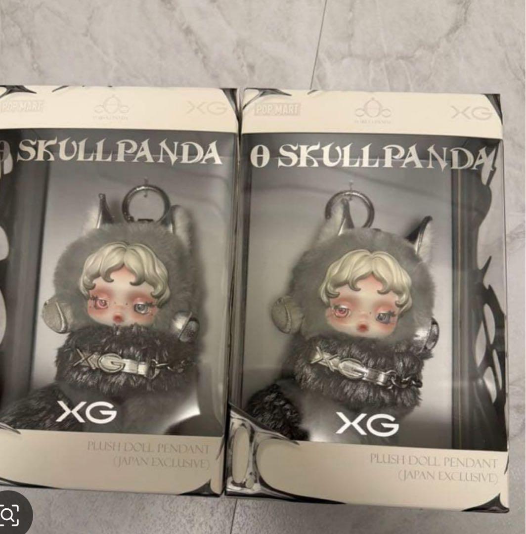 SKULLPANDA XGスカルパンダ　ポップマート　ぬいぐるみペンダントx2