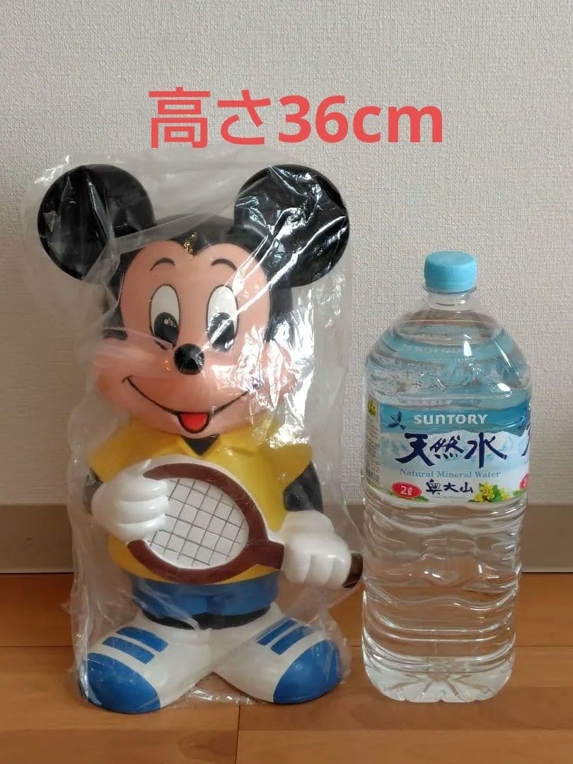 三菱銀行　ミッキーマウス　貯金箱　新品未使用　特大　ディズニー