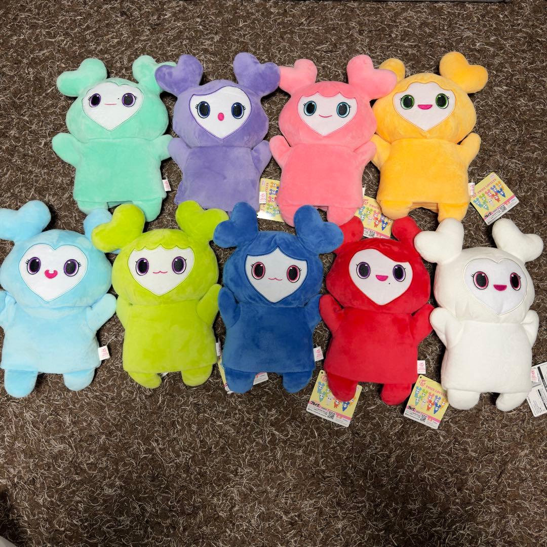 GIGO限定 TWICE LOVELYS ぬいぐるみパペット コンプリートセット