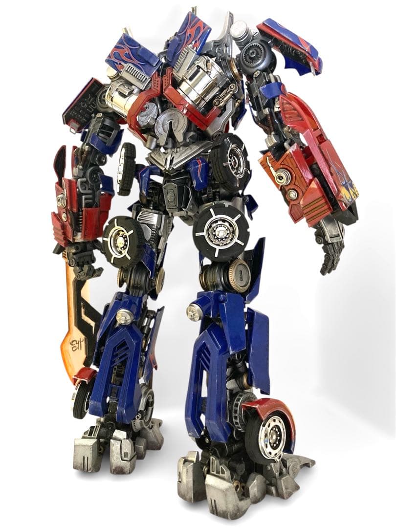 1/35トランスフォーマーDMK-01オプティマスプライム改修塗装済み完成品