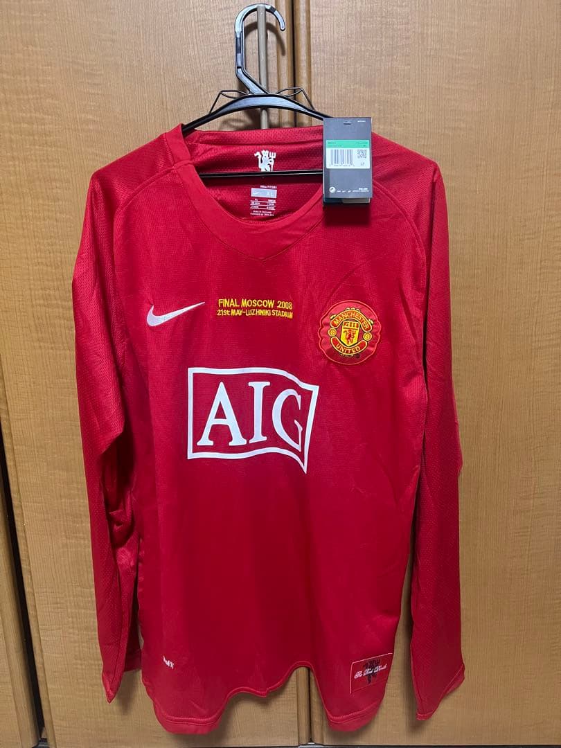 廃盤RONALDO 7 長袖UCL2008FINALモデル