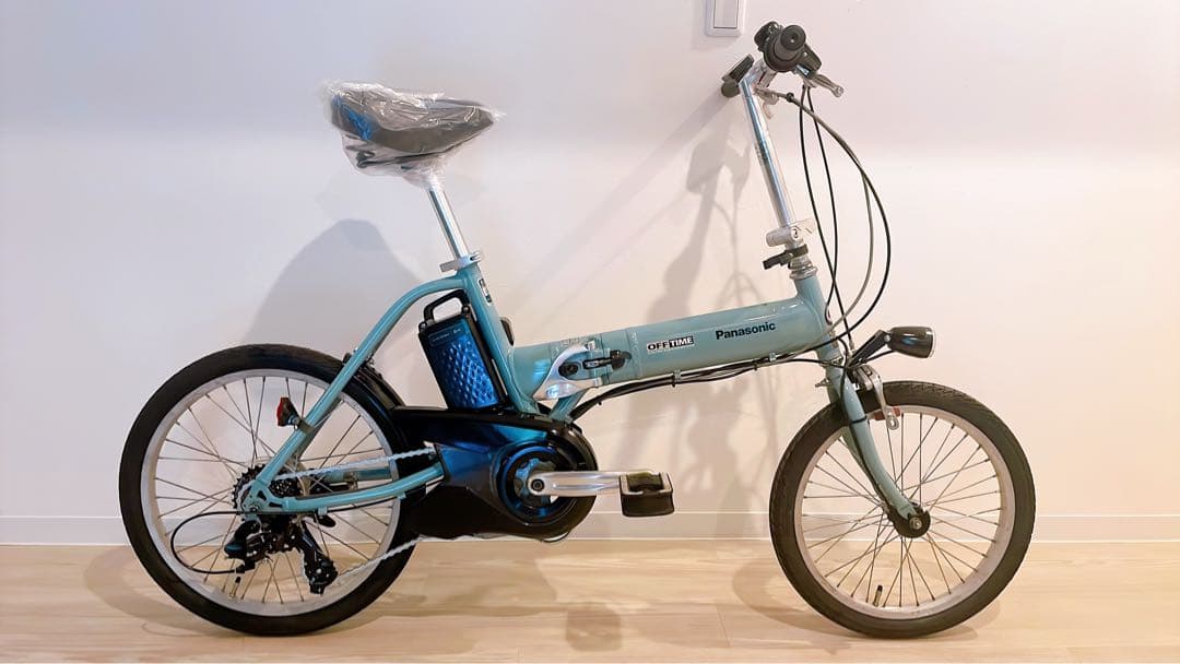 Panasonic OFF TIME 電動アシスト自転車 水色　ビタミン