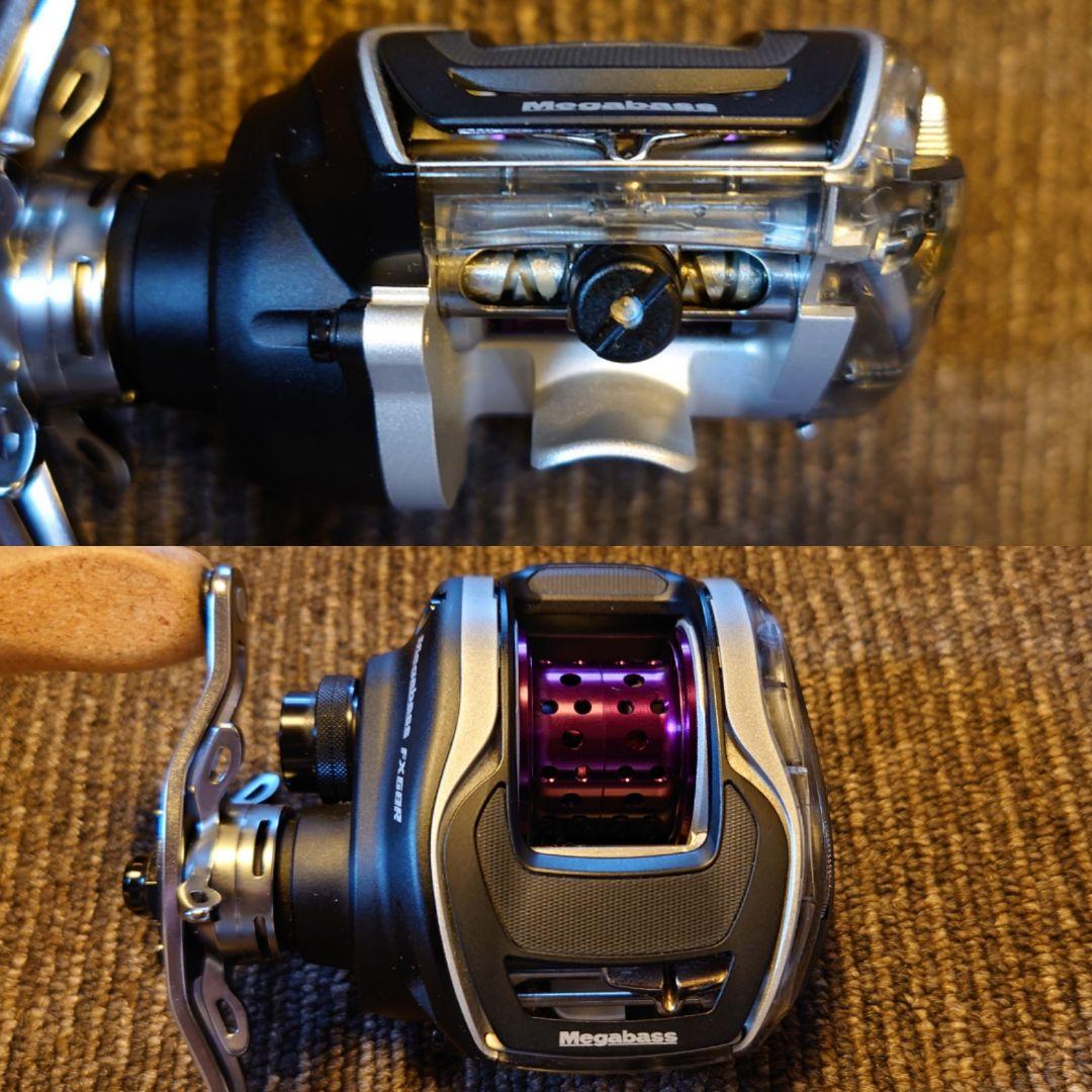 新品未使用廃盤メガバス FX68R ライトハンドル SLP RCS KTF CT