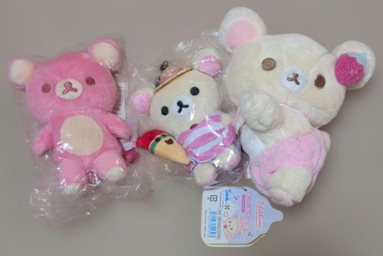 リラックマ ぬいぐるみセット 小型