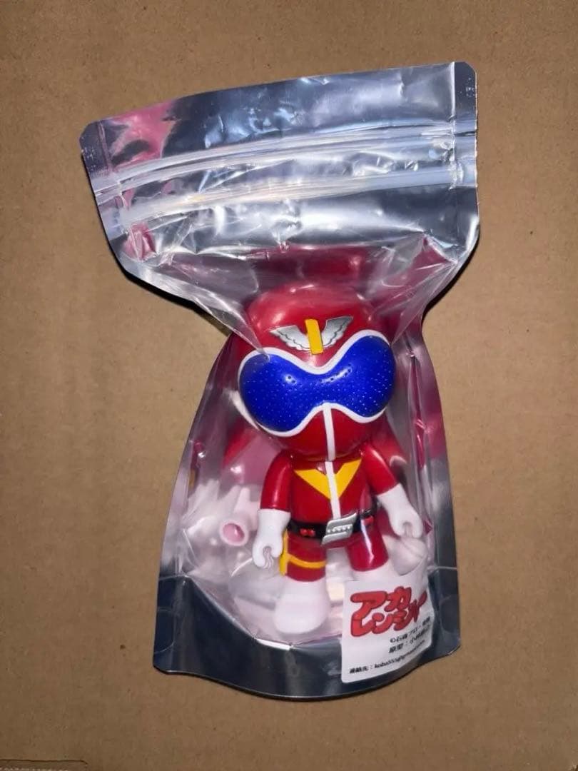 YASUYUKI KOBAYASHI アカレンジャー ゴレンジャー ソフビ