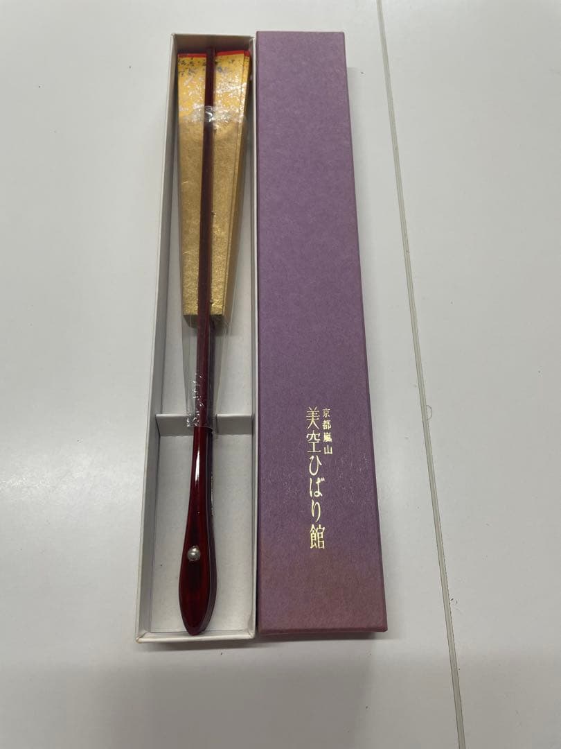 ★新品★美空ひばりさんの印の入った扇子