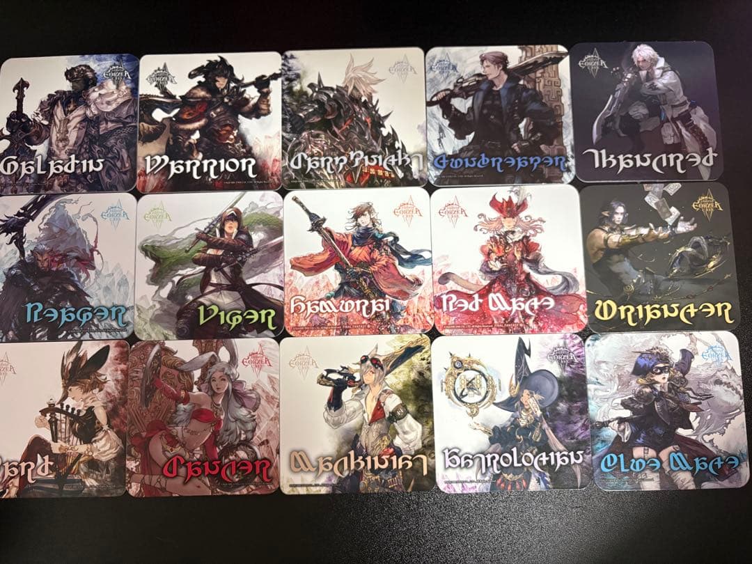 FF14 エオカフェ コースター 72枚