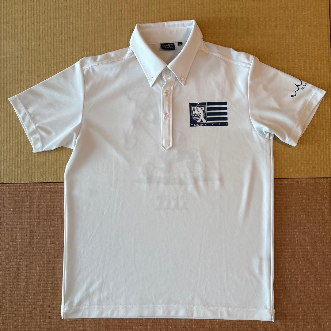 mutagolf ポロシャツ ホワイトXL