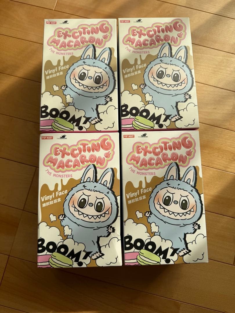 ラブブ　マカロン　EXCITINGMACARON 正規品 新品未開封4箱セット