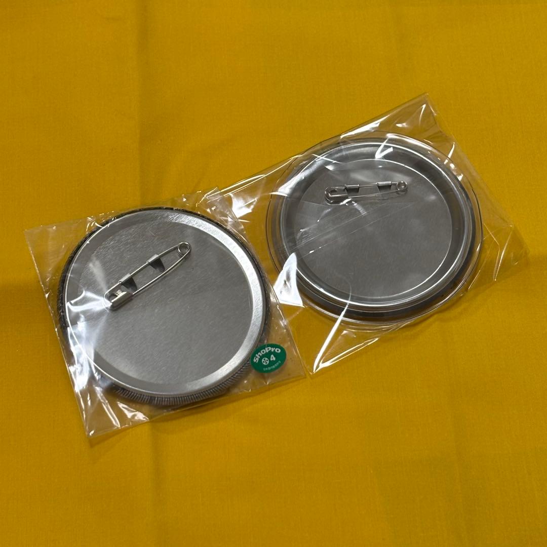 コナン　缶バッジ　ジン　希少　レア　2点セット