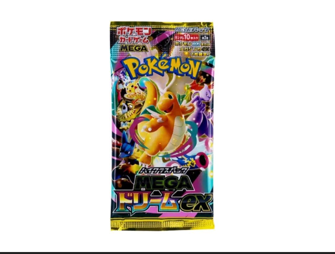 ポケモンカードゲーム MEGAドリームEX 10枚入り　200パック