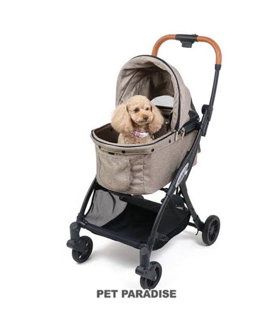 犬用カート ベージュ