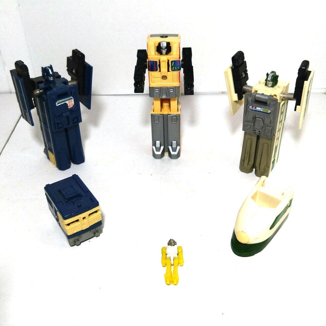 トレインロボセット　ダイアクロン　検索用　トランスフォーマー　ライデン　ジャンク