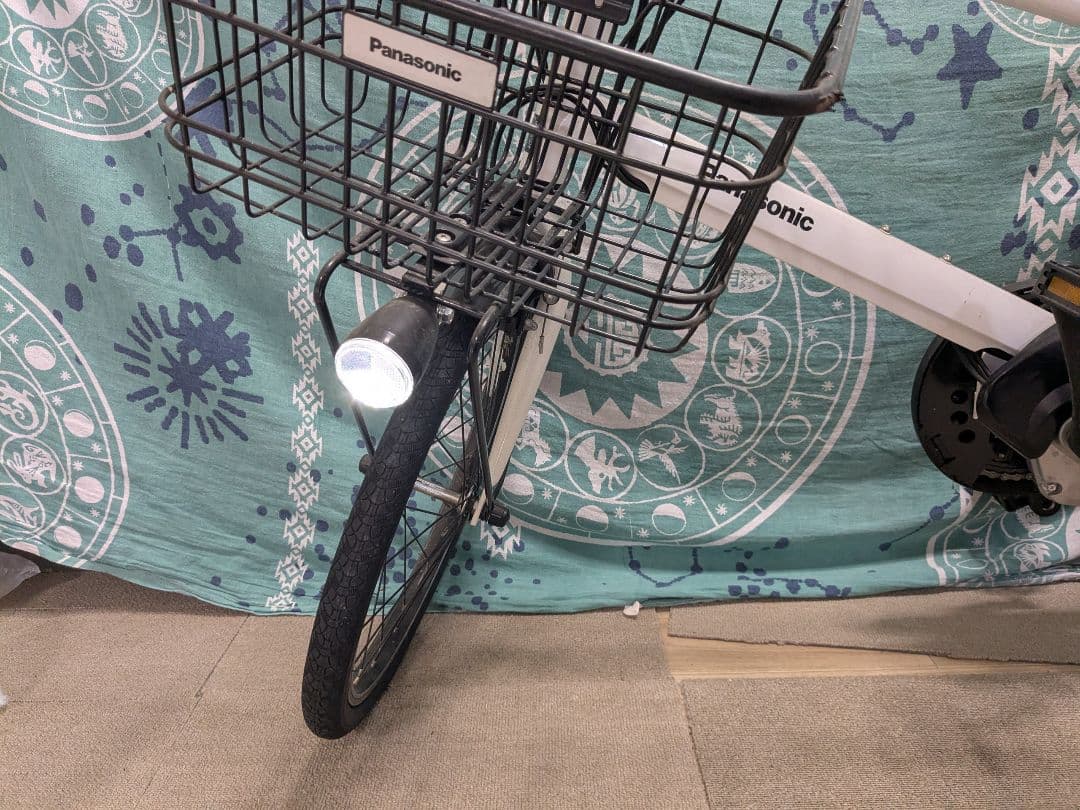 Panasonic 電動アシスト自転車 ベロスターミニ 白