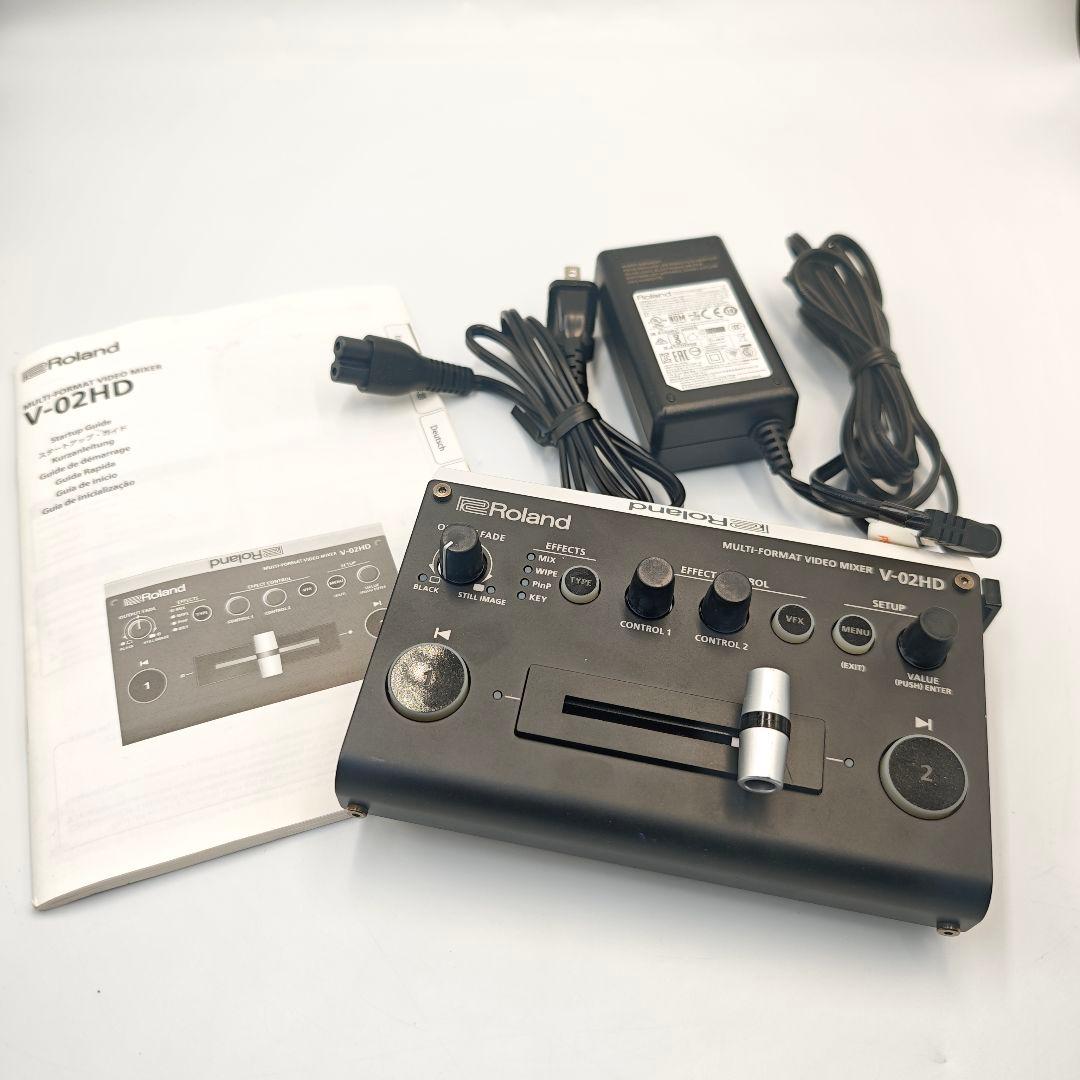 【美品】Roland ローランド V-02HD ビデオスイッチャー