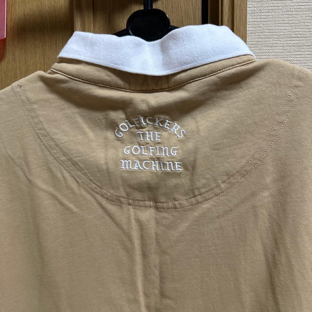 Golfickers ポロシャツ Lサイズ ベージュ