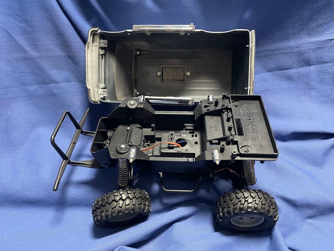 中古車　レストア　ラジコン　タミヤ　ランチボックス　メカレス