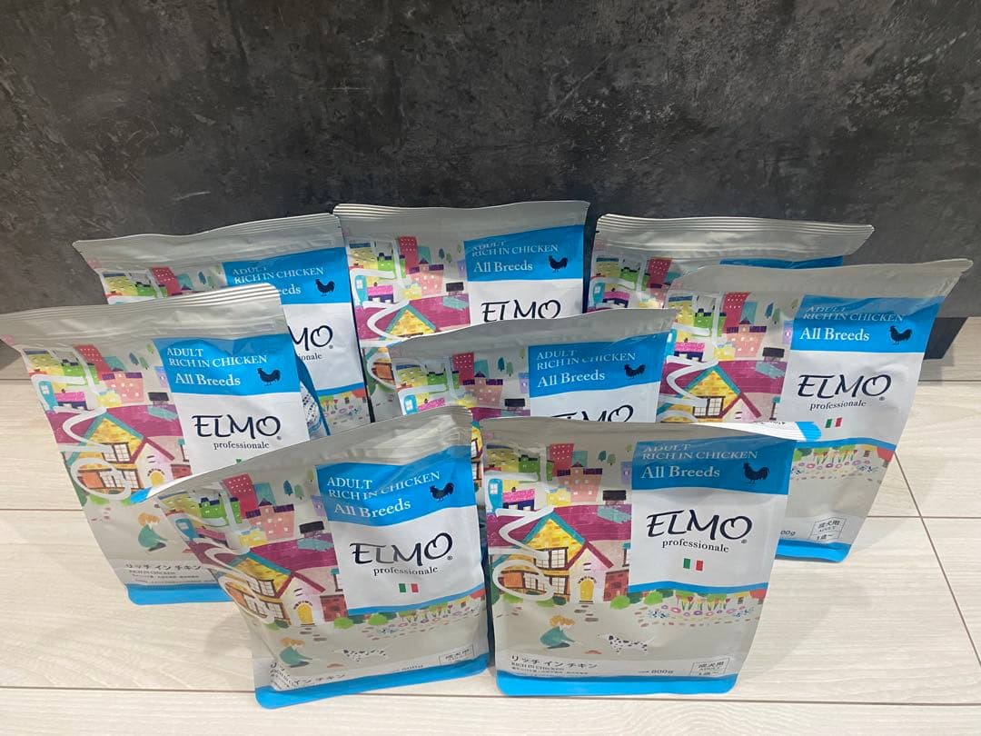 ELMO アダルト リッチインチキン　800g 8袋
