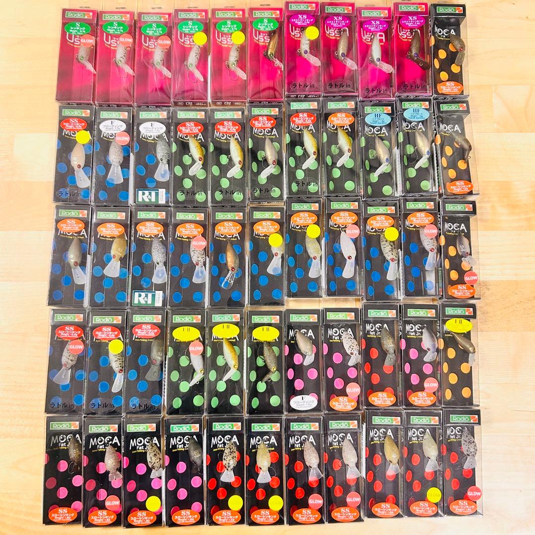 新品 ロデオクラフト モカシリーズ ウッサシリーズ 55個セット 人気カラー多数