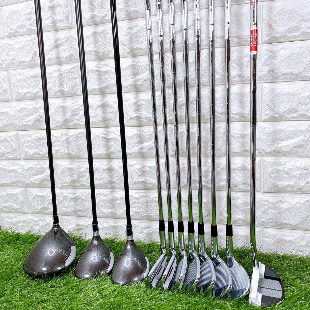 レフティ テーラーメイド SLDR メンズクラブ ゴルフセット キャディバッグ付