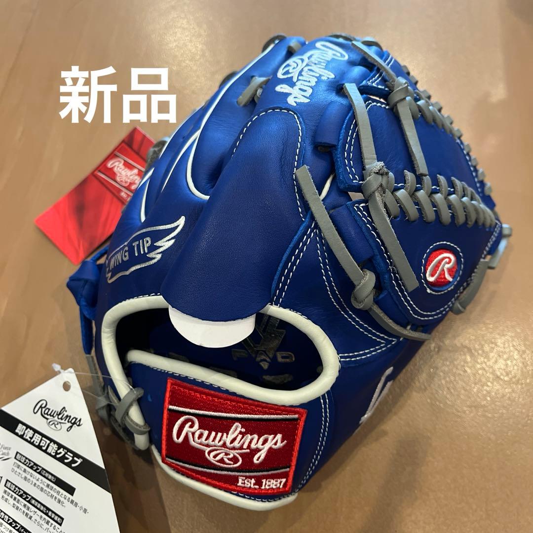 新品 値下げ中ローリングス軟式投手用 ドジャース